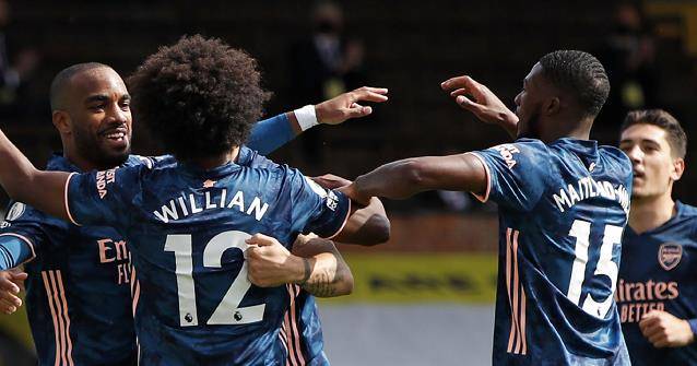  加布里埃尔头槌制胜，阿森纳险胜埃弗顿